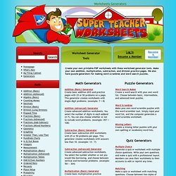 Superteacherworksheets | Pearltrees