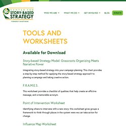 Tools and Worksheets