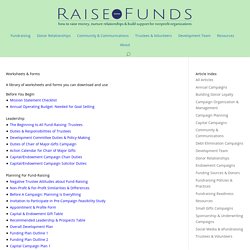 Fundraising Non-Profit Fund-raising Resource - Tony Poderis