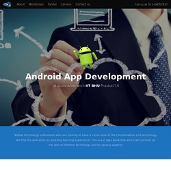 Android App Development Workshop