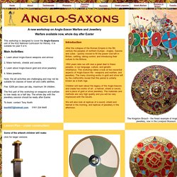 A workshop on the Anglo-Saxons for year 5 and 6