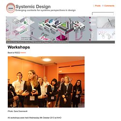 Workshops « Systemic Design