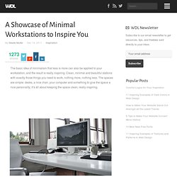 A Showcase of Minimal Workstations to Inspire You
