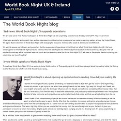 World Book Night UK - Blog
