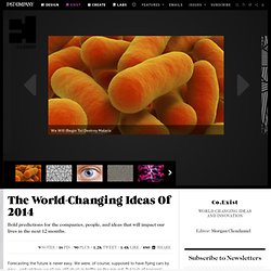 The World Changing Ideas Of 2014