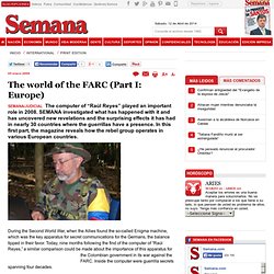 The world of the FARC (Part I: Europe), Articulo OnLine Archivado