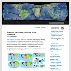 One world, many faces: A brief look at map projections