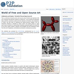 World of Free and Open Source Art