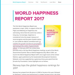 World Happiness Report 2017 – World Happiness Report