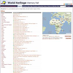 World Heritage Memory Net - Africa