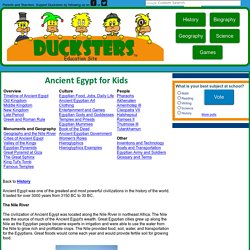 World History: Ancient Egypt for Kids