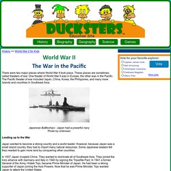 World War II History: WW2 in the Pacific (Japan) for Kids