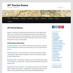 AP* Practice Exams