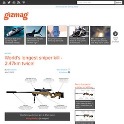 World's longest sniper kill - 2.47km twice!