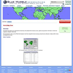World Map Data