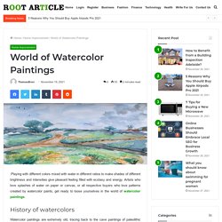 World of Watercolor Paintings