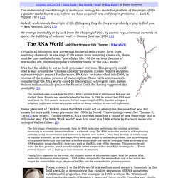 The RNA World. by Brig Klyce 3.1 Beta 3