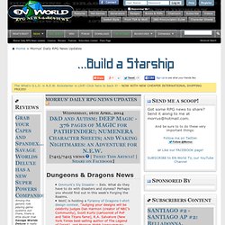 EN World: Your Daily RPG Magazine: Your Daily RPG Magazine