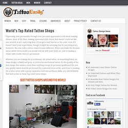 World’s Top Rated Tattoo Shops