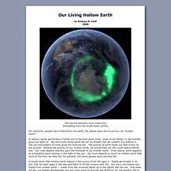 World Top Secret:  Our Earth Is Hollow! 