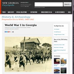 World War I in Georgia