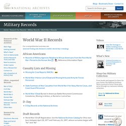 World War II Records