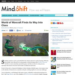 World of Warcraft Finds Its Way Into Class