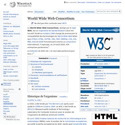 World Wide Web Consortium