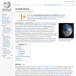 Worldbuilding