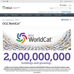 WorldCat Local [OCLC - Reference and Discovery]