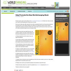 Help Us Launch the New Worldchanging Book Today!