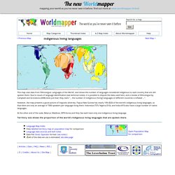 Worldmapper: The world as you've never seen it before