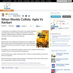 When Worlds Collide: Agile Vs Kanban