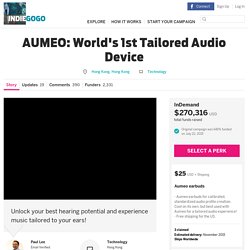 AUMEO: Worlds 1st Tailored Audio Device