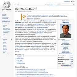 Three Worlds Theory