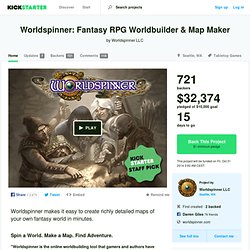 Worldspinner: Fantasy RPG Worldbuilder & Map Maker by Worldspinner LLC