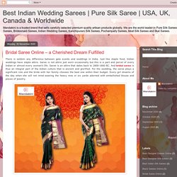 Bridal Saree Online – a Cherished Dream Fulfilled