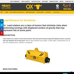 Designs and manufactures for loads