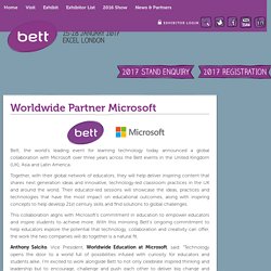 Bett Show 2017 - Worldwide Partner Microsoft