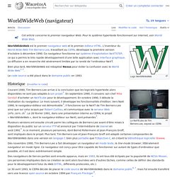 WorldWideWeb (navigateur)