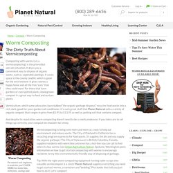 Worm Composting: A Beginner's Guide