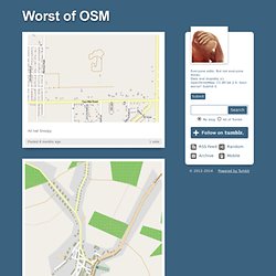 Worst of OSM