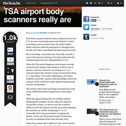New study proves just how worthless TSA airport body scanners really are