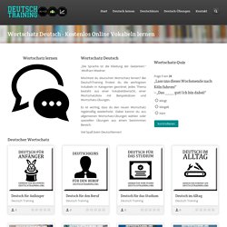 Wortschatz Deutsch - Kostenlos Online Vokabeln lernen