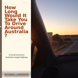 *****How long is a drive around Australia? Scale