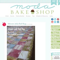 Woven Jelly Roll Rug