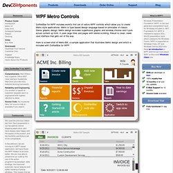 WPF Metro Controls