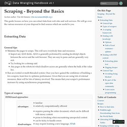 Scraping - Beyond the Basics — Data Wrangling Handbook 0.1 documentation