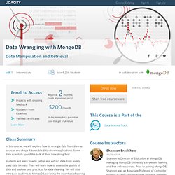 Data Wrangling with MongoDB