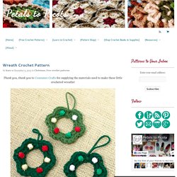 Wreath Crochet Pattern